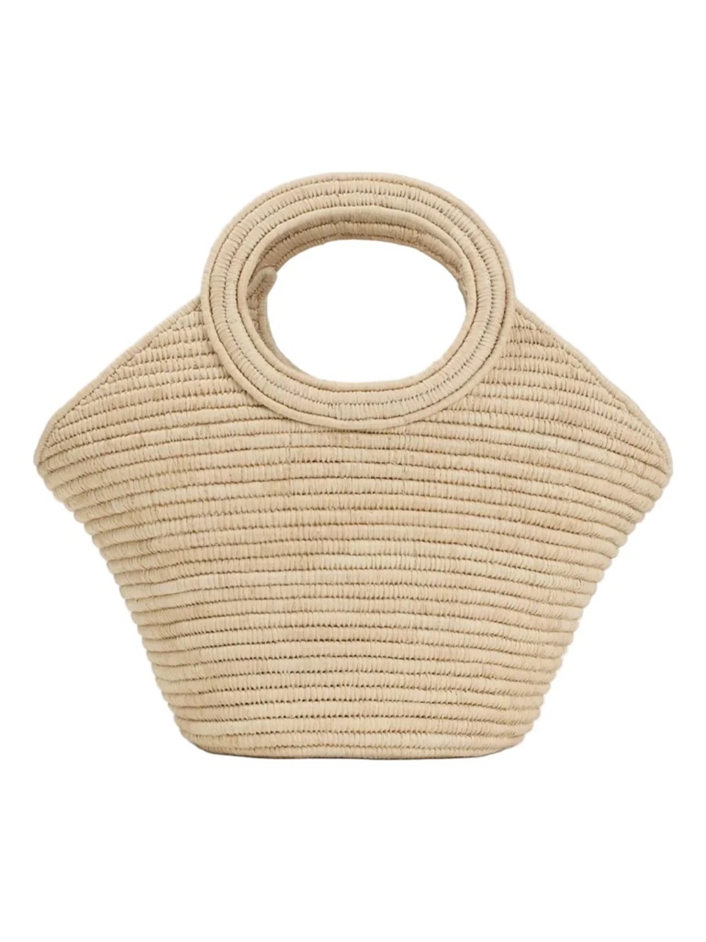 New Celine Braided Panier in Raffia Handbag - Picture 2 of 4